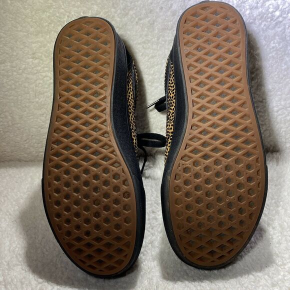 VANS Comfy Cush Old Skool Cheetah Print Mixed Media Low Top Sneakers 6.5 M/7.5 W - Picture 6 of 10